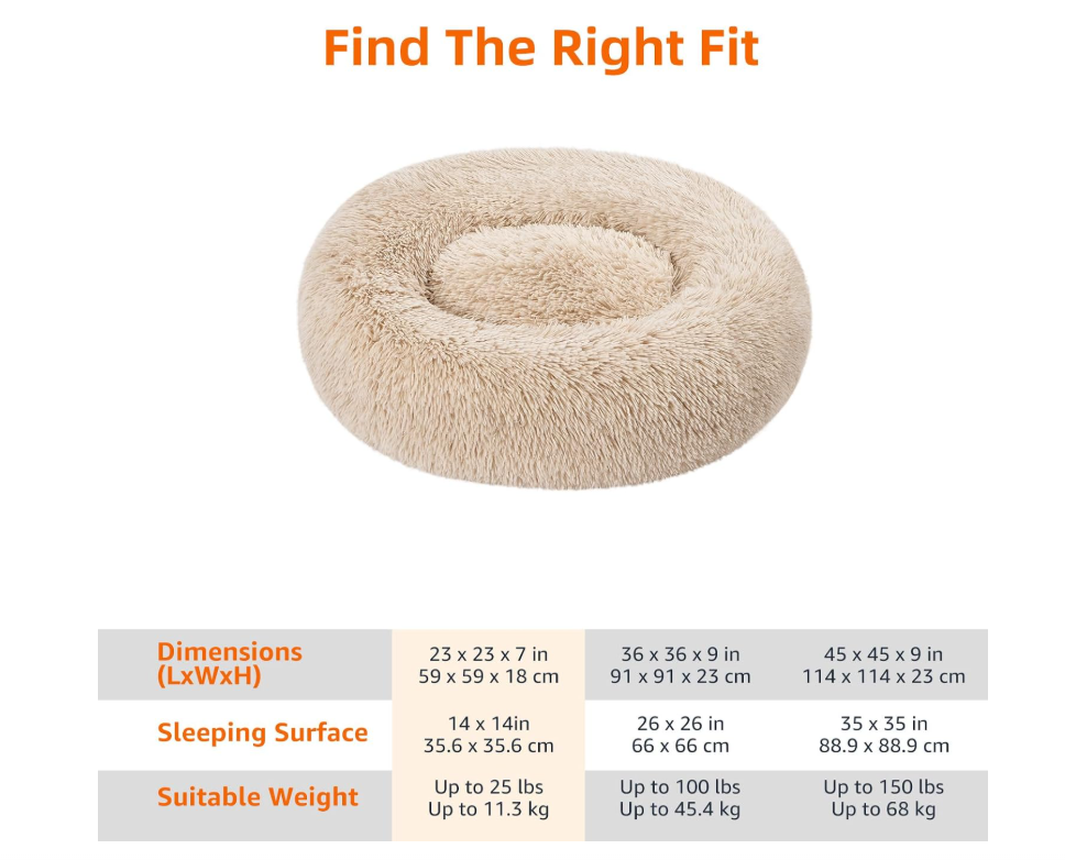 Bnixrq washable pet bed